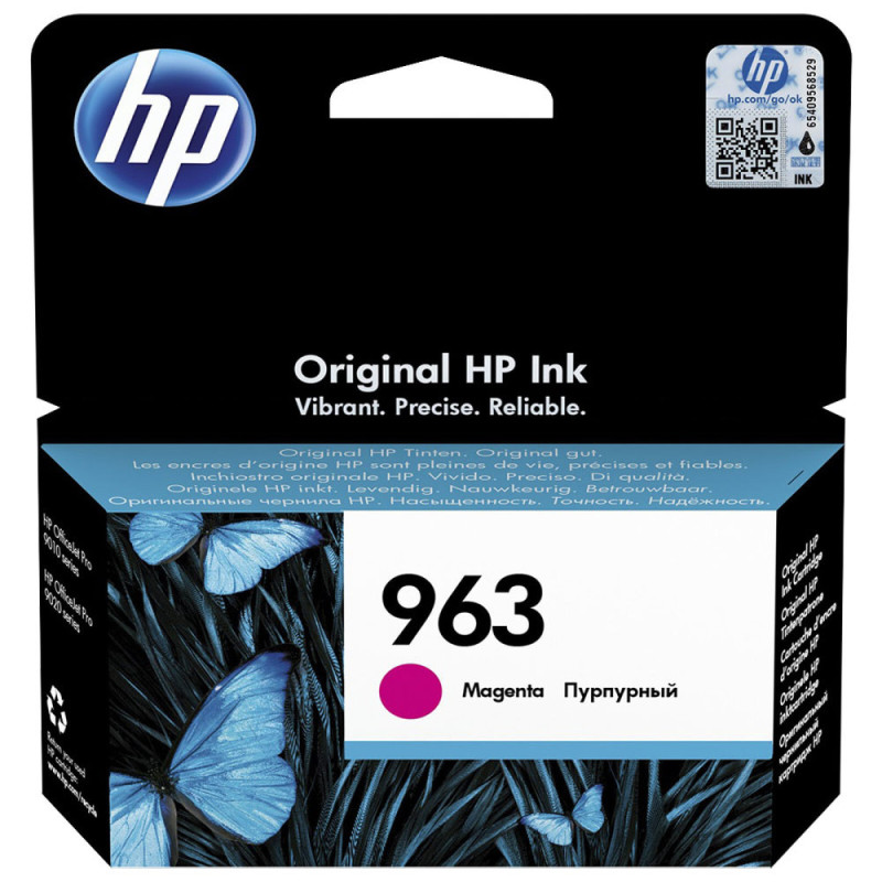 Cartouche d'encre HP 963 Rouge Magenta (3JA24AE) Cartouche d'encre HP 963 Rouge Magenta (3JA24AE)