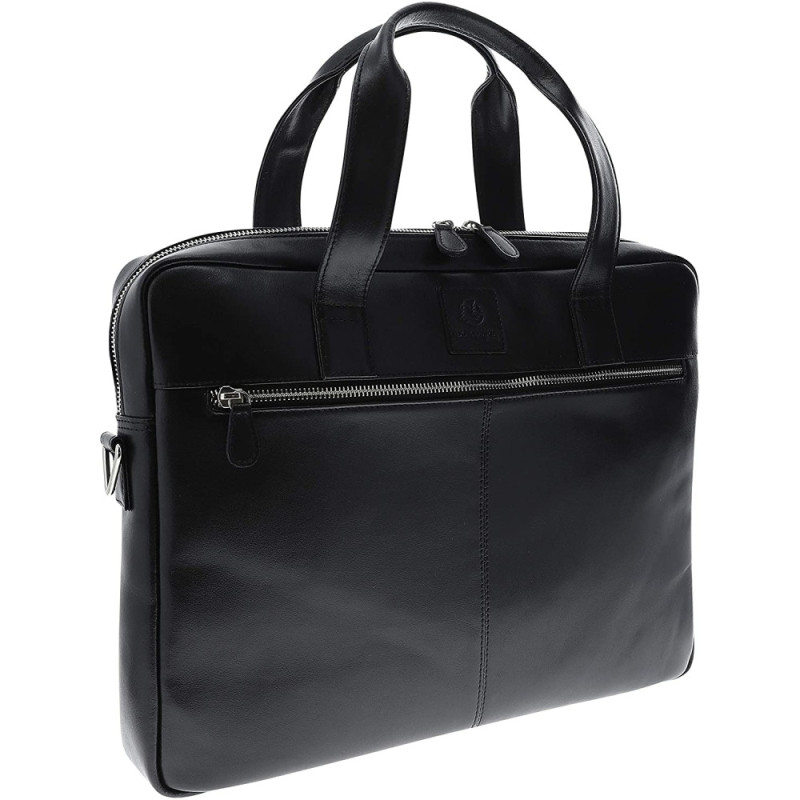Sac informatique bi-matière noir Sac informatique bi-matière noir