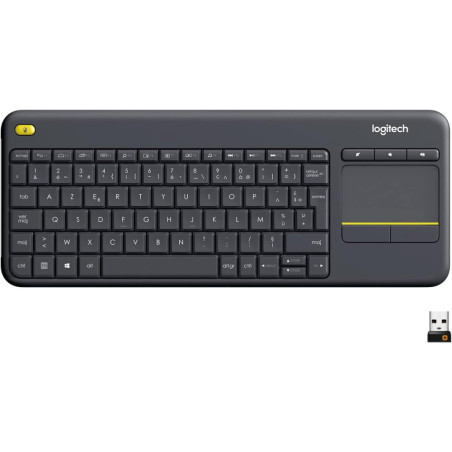 Clavier sans fil Touch Logitech K400 Plus