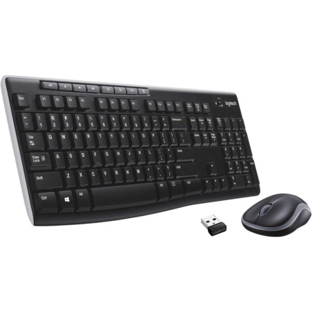 Kit Clavier et souris sans fil Logitech MK270
