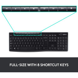Kit Clavier et souris sans fil Logitech MK270