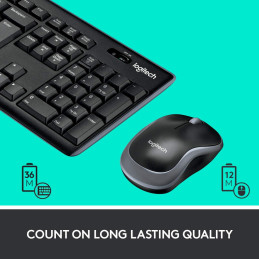 Kit Clavier et souris sans fil Logitech MK270