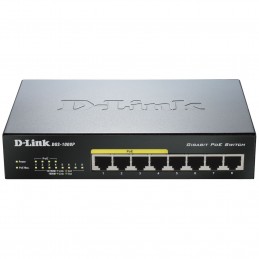 D-Link DGS-1008P + DCS-4602EV x 2