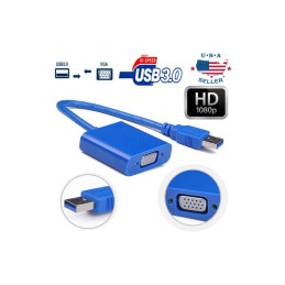 CONVERTISSEUR USB 3.0 Vers VGA Video Graphic Display