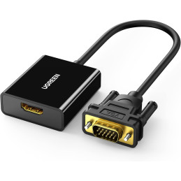 Convertisseur Adaptateur HDMI Mâle Vers VGA Femelle