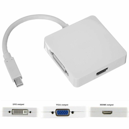 Adaptateur Convertisseur Mini Displayport Vers VGA – DP VGA