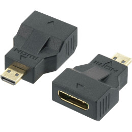 Convertisseur Adaptateur HDMI Femelle Vers Mini HDMI Mâle