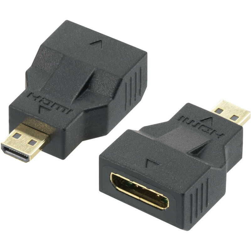 Convertisseur Adaptateur HDMI Femelle Vers Mini HDMI Mâle
