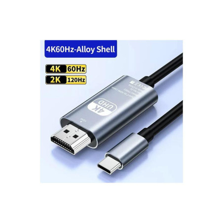 Câble Adaptateur USB TYPE-C Vers HDMI 4K 60Hz