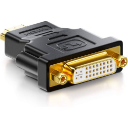 Adaptateur DVI Femelle Vers HDMI Male -Noir