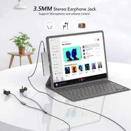Hub USB C pour iPad Pro, adaptateur 7 en 1 pour iPad Pro 12.9