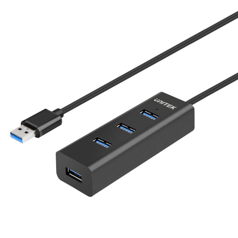 Multiport USB 3.0 Hub 4 Ports Très Rapide – Noir Multiport USB 3.0 Hub 4 Ports Très Rapide – Noir