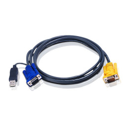 Cordon KVM USB 3m Aten 2L-5203UP