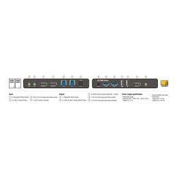 Switch KVM DeLock Commutateur KVM DisplayPort 1.4 - 2
