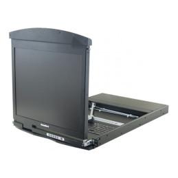 Dexlan DXDR1916-VUP Console rackable KVM 16 ports avec 16 câbles