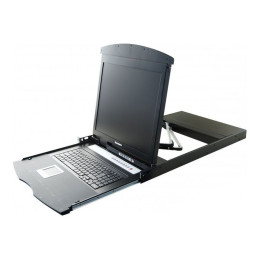 Dexlan DXDR1916-VUP Console rackable KVM 16 ports avec 16 câbles