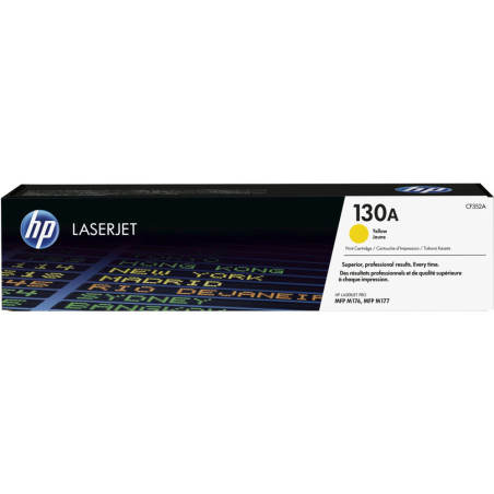 Cartouche de toner HP 130A (CF352A) Yellow - Jaune
