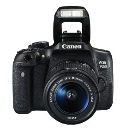 Canon EOS 750D + Objectif 18-55 mm - Appareil Photo Reflex Canon