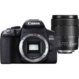 Canon EOS 850D + Objectif Canon18-135mm F/3,5-5,6 IS - Appareil