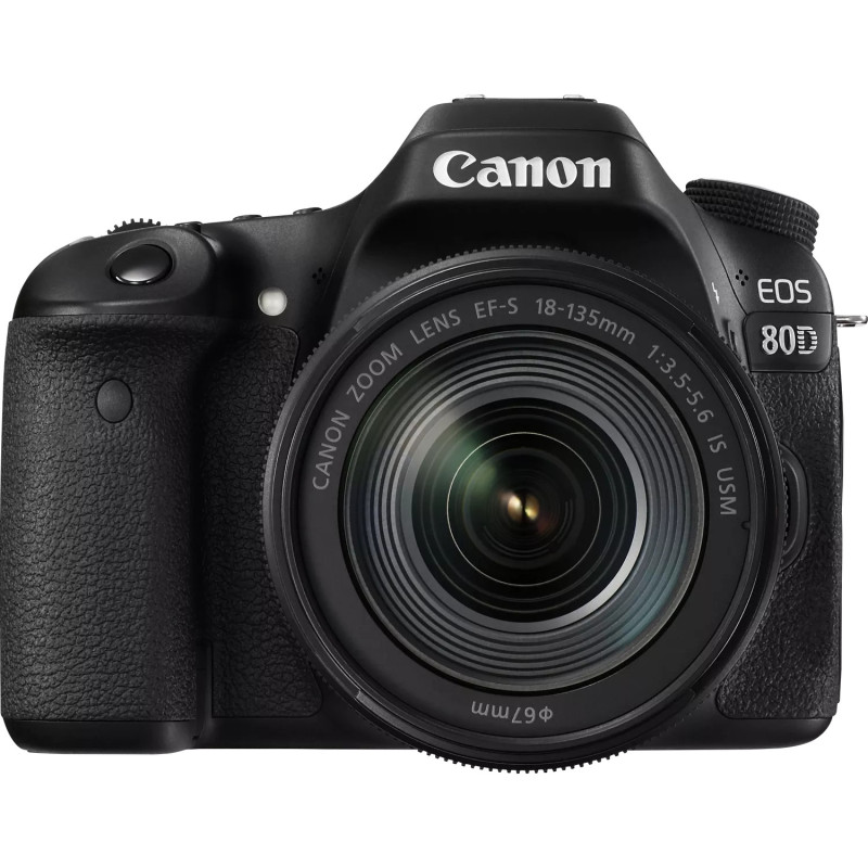 Canon EOS 80D + Objectif Canon EF-S 18-135mm IS USM - Appareil Photo Reflex Canon