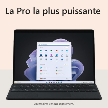 Microsoft Surface Pro 9 Core I5-12ème Gen - 8GO - 512 SSD -