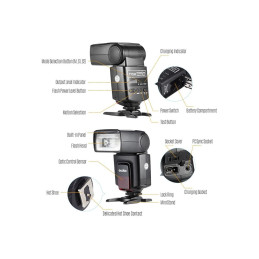 Godox TT520II - Flash Appareil photo