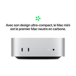 Apple Mac Mini M4 24 Go/512 Go (MCYT4FN/A)
