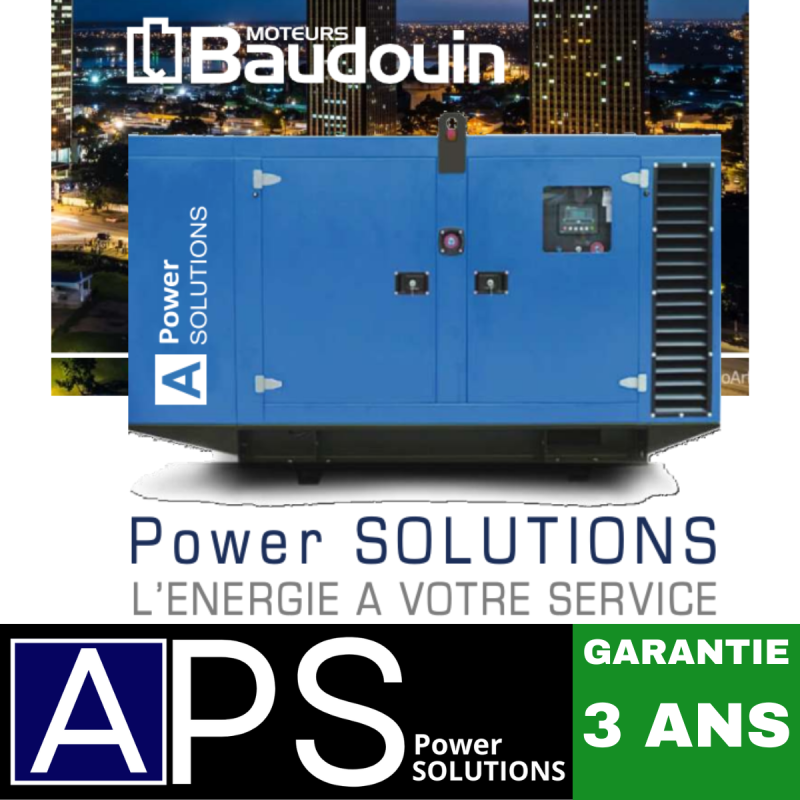Groupe électrogène 88 KVA APS