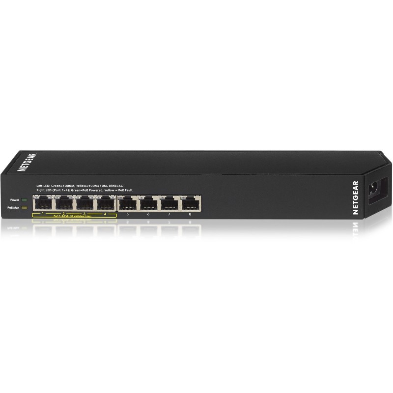 Netgear Prosafe ClickSwick GSS108EPP-100EUS