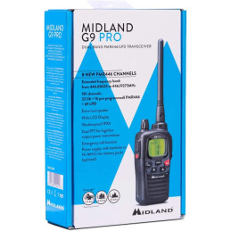 Pack 2 G9 PRO Duo + 2 Oreillettes offertes - Talkie Walkie