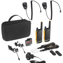 Motorola T82 Ex Duo + 2 Micros déportés - Talkie Walkie