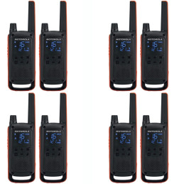 Pack de 8 Motorola TLKR T82...