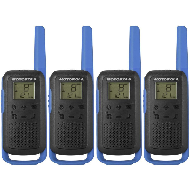 Pack de 4 Motorola T62 - Talkie Walkie