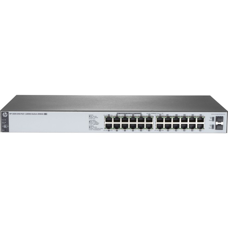 HPE OfficeConnect 1820-24G-PoE+ (185 W) HPE OfficeConnect 1820-24G-PoE+ (185 W)