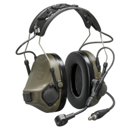 3M Peltor ComTac VIII J11 vert - Casque Électronique Anti Bruit