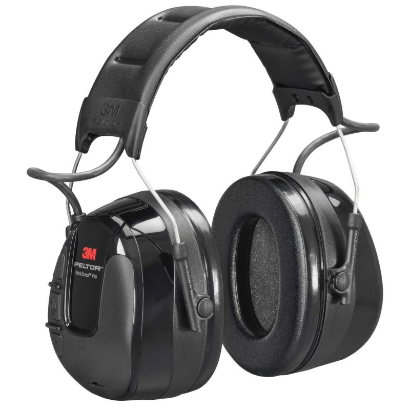 Pack de 2 Peltor WorkTunes Pro - Casque Anti Bruit Passif