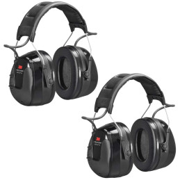 Pack de 2 Peltor WorkTunes Pro - Casque Anti Bruit Passif