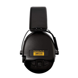 Sordin SUPREME PRO X Noir - Serre-tête - Casque Électronique