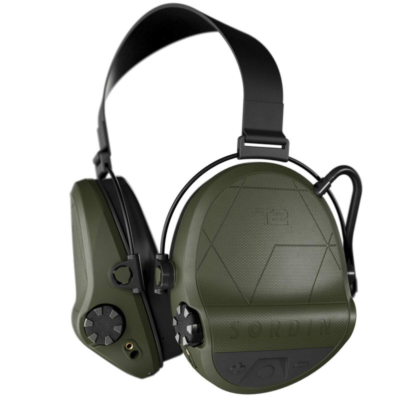 Sordin SUPREME T2 - Casque Électronique Anti Bruit