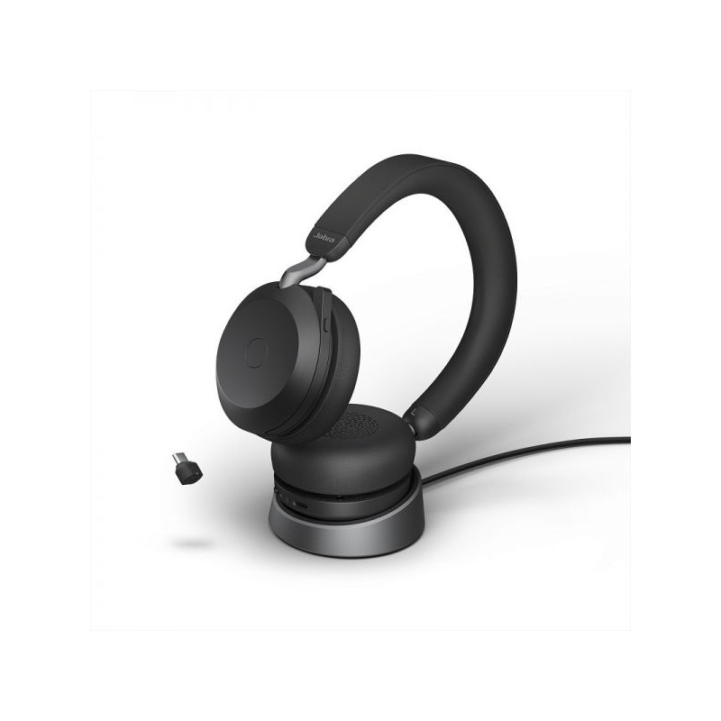 Micro-casque - Jabra Evolve2 75 USB-C + Socle de charge