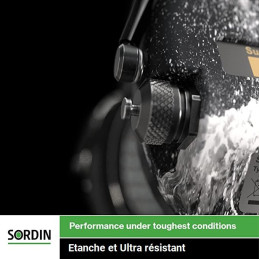 Sordin SUPREME PRO X LED Camo (GEL) Serre-tête Camo - Casque