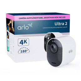Caméra de sécurité Arlo Ultra 2 - Blanc (VMC5040) - 9PB00453062