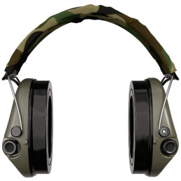 Sordin SUPREME PRO X LED Vert (GEL) - Serre-tête Camo - Casque