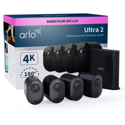 Caméra de sécurité Arlo Ultra 2 Security System 4 Camera Kit -