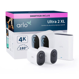 Caméra de sécurité Arlo Ultra 2 XL Security System 2 Camera Kit