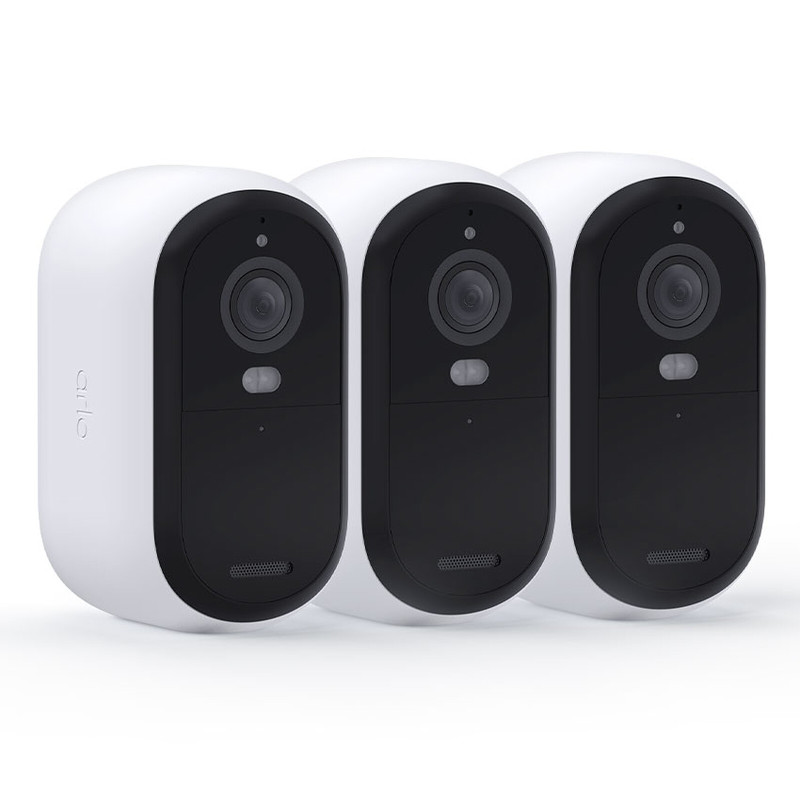 Caméra de sécurité Arlo Essential 2K Outdoor - Blanc (x 3) -