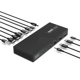 PORT Connect Station accueil Triple 4K USB-C/USB-A - 901904WEU