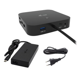 i-tec USB-C HDMI Dual DP Docking Station + Power Delivery 100W