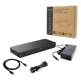 i-tec USB-C Triple Display Docking Station Gen 2 Pro + Power
