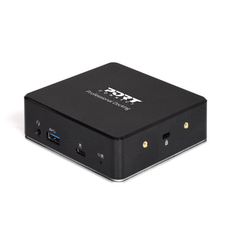 PORT Connect Station accueil 2x 2K USB-C/USB-A - 901908-W-EU